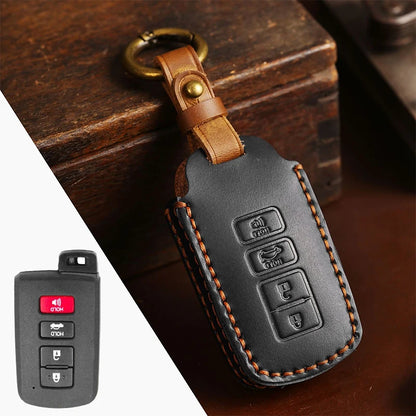 Car Key Case Cover Holder For Corolla Camry RAV4 Highlander Auris CHR Avalon Land Cruiser LC FJ Accessories