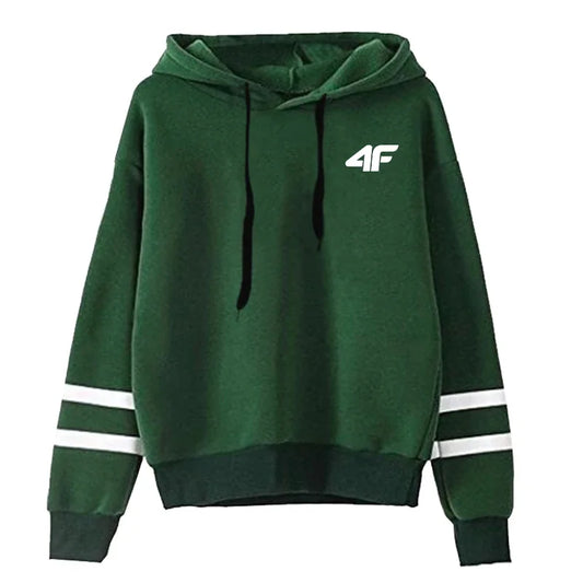 Essential Hooded Sweatshirt - High Quality Long Sleeve Pullover for Casual & Sports