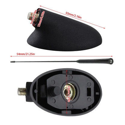 Car AM/FM Roof Antenna + Base Set Fit For Ford Focus Fiesta Mondeo Transit Ka Transit Puman Car Accessories