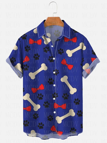 Bear Pride Flag Printed Shirt Hawaiian Shirts Summer Women For Men Tops