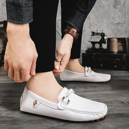 Mens Dress Shoes Men's Formal Leather Shoes for Men Elegant Casual Business Social Male Shoe Wedding Party Shoes Driving Shoe