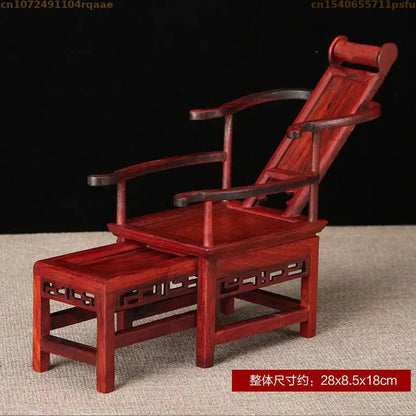 Miniature Antique Furniture Mini Table Models Chinese Handicrafts Doll Houses TV Movie Photographed Scene Retro Furniture Props