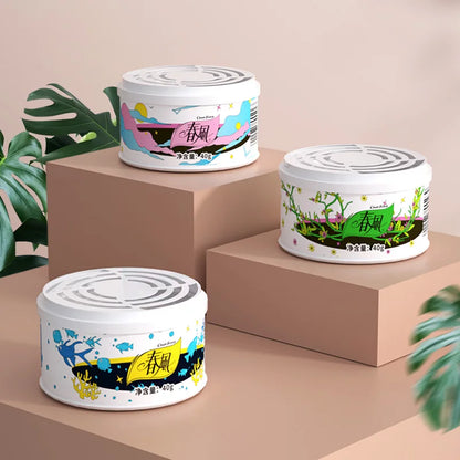 3PCS Home freshener Car Air Freshener Home Deodorizing Solid Scent Lavender Fragrance Flavors Home Decor Accessories