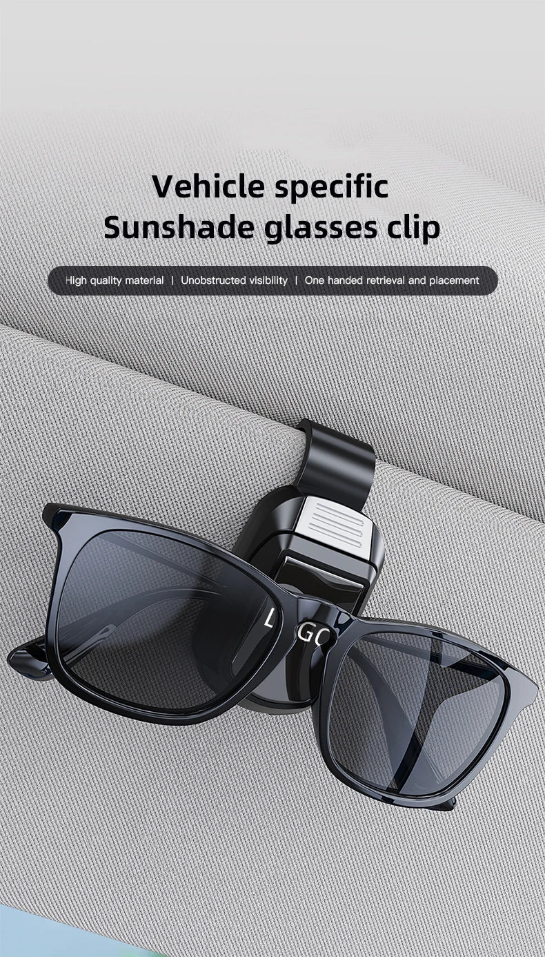 Car Accessories Auto Sun Visor Glasses Clip Sunglasses Holder For Seat Cupra Leon Ibiza Ateca Tarraco Arona EL-BORN Toledo Forme