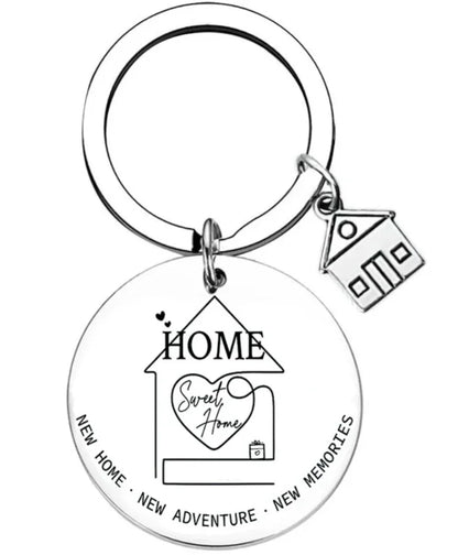New Home Housewarming Gifts keyrings keychains House Warming Gifts New Home First Home key chains