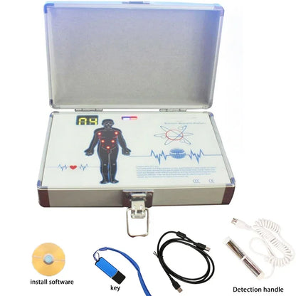 6G Quantum Resonance Magnetic Analyzer Health Analyzer Health Diagnosis Machine Multiple Languages