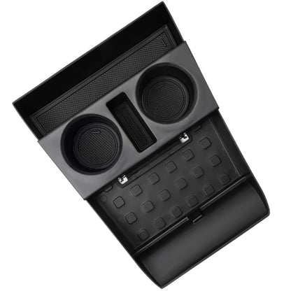 Car Storage Box Accessories Armrest Lower Center Console Cup Holder Lower Tray For Hyundai Santa Fe 2024 + Car Accessories