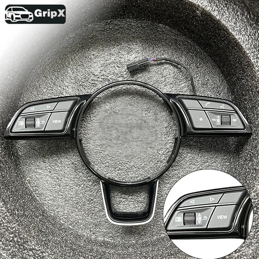 For Audi A4 B9 A3 8Y, Car AccessoriesSteering Frame Suitable  Equipped With Multifunctional Buttons, Steering Wheel Accessories