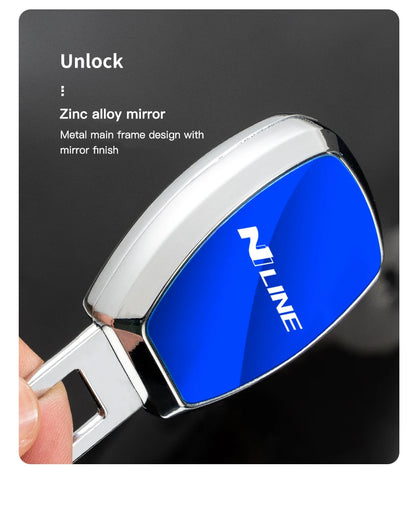 Car safety seat buckle and seat belt buckle extender accessories For Hyundai I30 I20 I10 Accent IX35 Tucson Elantra Venue