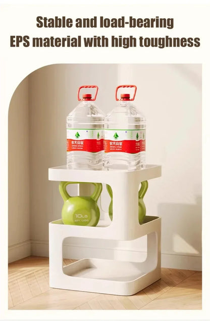 Light Luxury Sofa Table Modern Minimalist Bedside Table Creative Computer Desk Solid Color Shelf Living Room Small Coffee Table