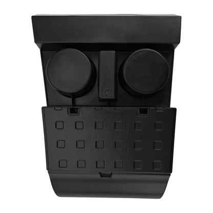 Car Storage Box Accessories Armrest Lower Center Console Cup Holder Lower Tray For Hyundai Santa Fe 2024 + Car Accessories