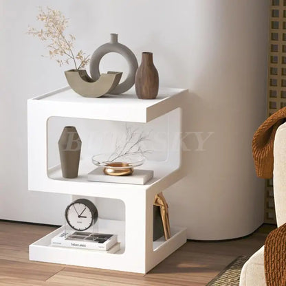 Bedside Table Nightstands Cabinet For Living Room Home Furniture Modern Cabinets Bed Side  Storage Locker For The Bedroom