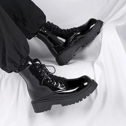 Combat Boots for Men Dress Boot Safety Shoes Mens Cowboy Boots Military Tactical Winter Autumn Men's Shoes Deals Casual Sneakers