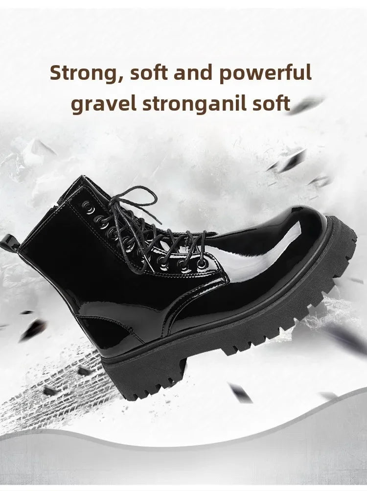 Combat Boots for Men Dress Boot Safety Shoes Mens Cowboy Boots Military Tactical Winter Autumn Men's Shoes Deals Casual Sneakers
