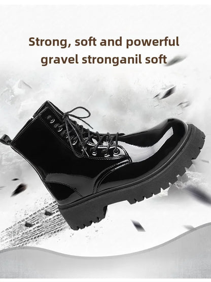Combat Boots for Men Dress Boot Safety Shoes Mens Cowboy Boots Military Tactical Winter Autumn Men's Shoes Deals Casual Sneakers