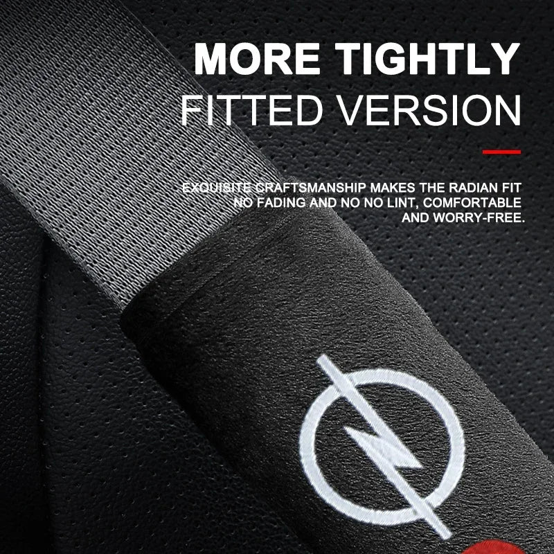 1/2pcs Car Interior Accessories Auto Seat Belt Cover Shoulder Pads For Opel insignia Astra H G J Antara vectra Vivaro corsa