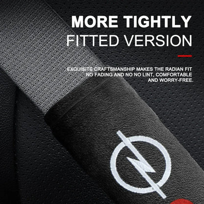 1/2pcs Car Interior Accessories Auto Seat Belt Cover Shoulder Pads For Opel insignia Astra H G J Antara vectra Vivaro corsa