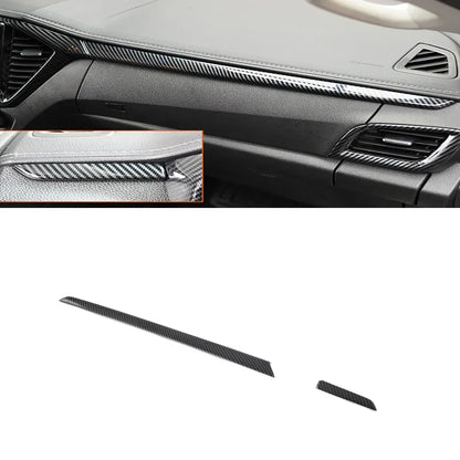 Car Accessories  For Isuzu D-MAX DMAX 2021 2022 ABS Carbon Center Console Window Switch Gear Armrest Box Panel Cover Trim