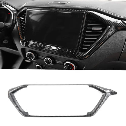 Car Accessories  For Isuzu D-MAX DMAX 2021 2022 ABS Carbon Center Console Window Switch Gear Armrest Box Panel Cover Trim