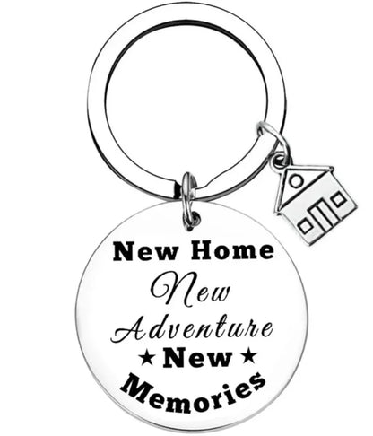 New Home Housewarming Gifts keyrings keychains House Warming Gifts New Home First Home key chains
