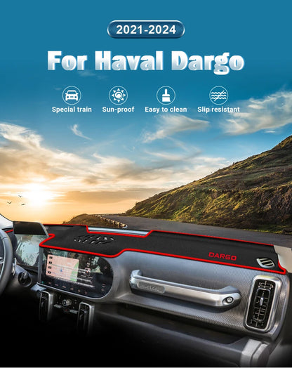 Accessories For Haval Dargo 2021 2022 2023 2024 Car Dashboard Cover Avoid Light Pads Sun Shade Mats Instrument Panel Carpets