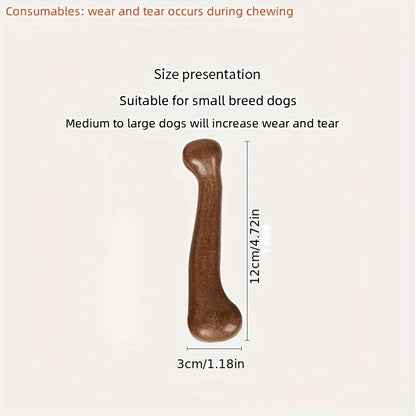Durable Beef Flavored Dog Chew Toy, Polypropylene Bone Shaped Teeth Cleaning Chew for All Breed Sizes, Interactive Training Pet Toy for Oral Care and Dental Health