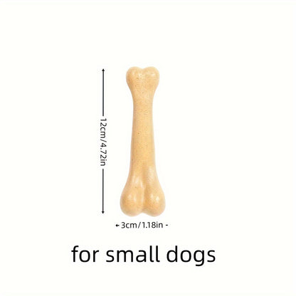 Durable Beef Flavored Dog Chew Toy, Polypropylene Bone Shaped Teeth Cleaning Chew for All Breed Sizes, Interactive Training Pet Toy for Oral Care and Dental Health