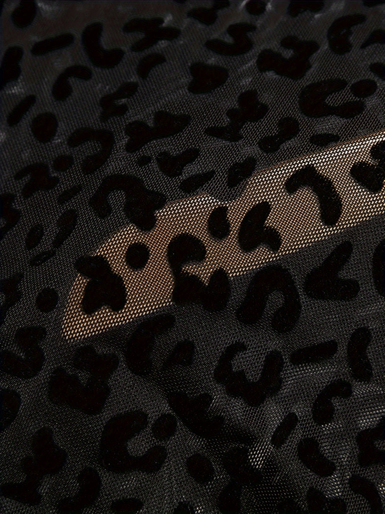 Mens O-neck Mesh Shirt Leopard Pattern See Through Blouse Party Sexy Shirt Pullover