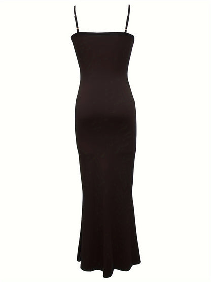 2 Packs Solid Cami Dresses, Casual Sleeveless Bodycon Dress, Women's Clothing
