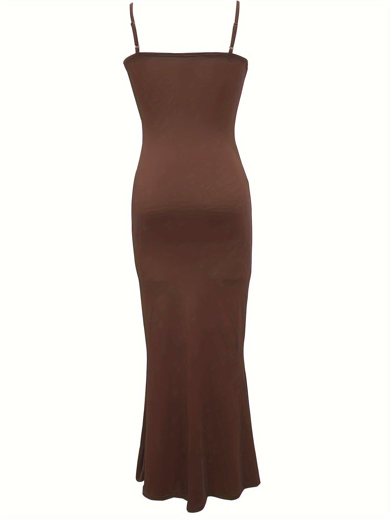 2 Packs Solid Cami Dresses, Casual Sleeveless Bodycon Dress, Women's Clothing